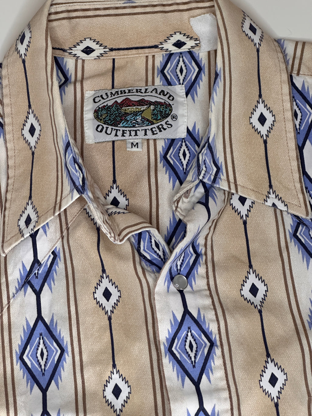 Cumberland Outfitters safari style shirt M