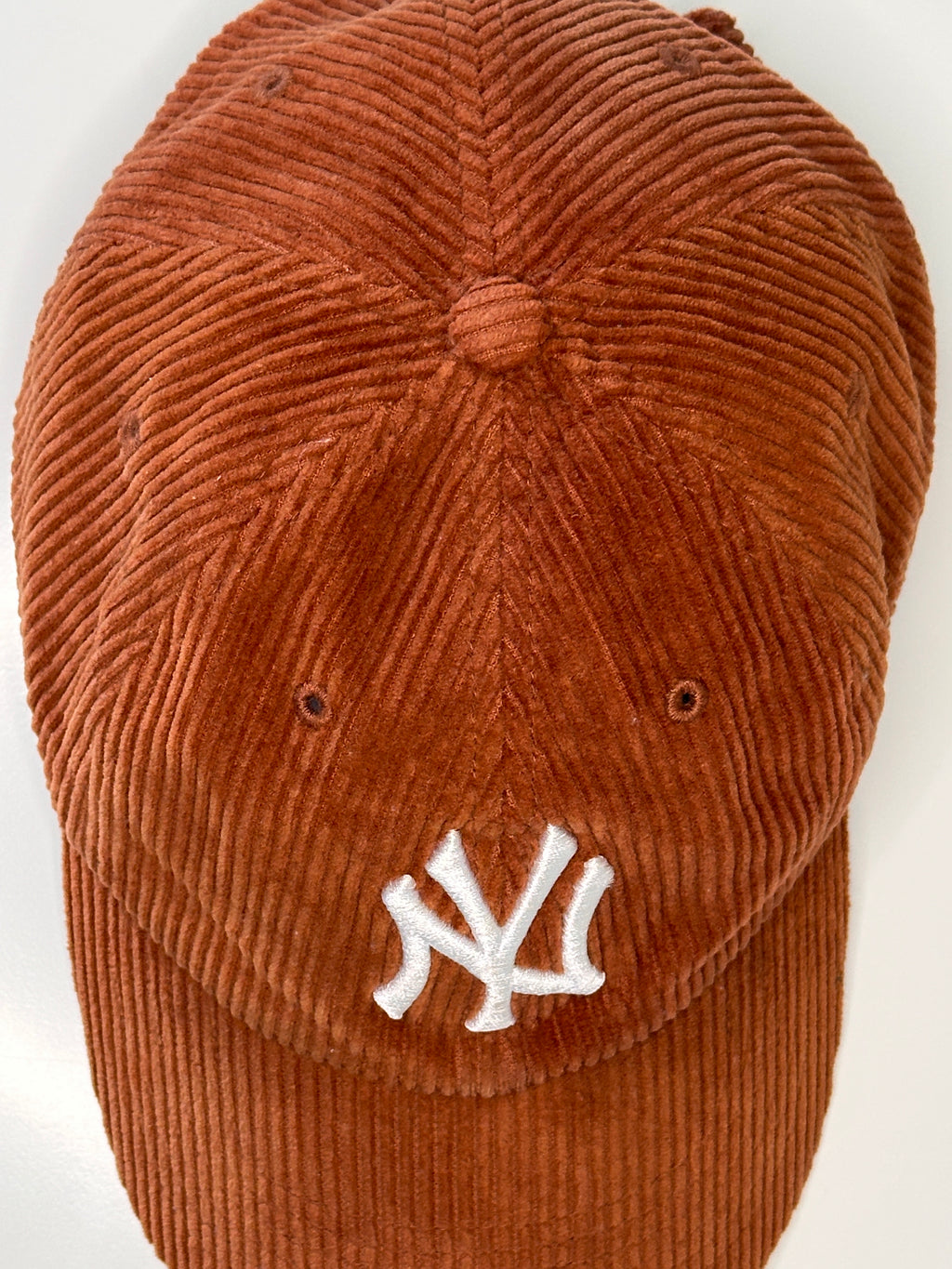 New York Yankees corduroy hat
