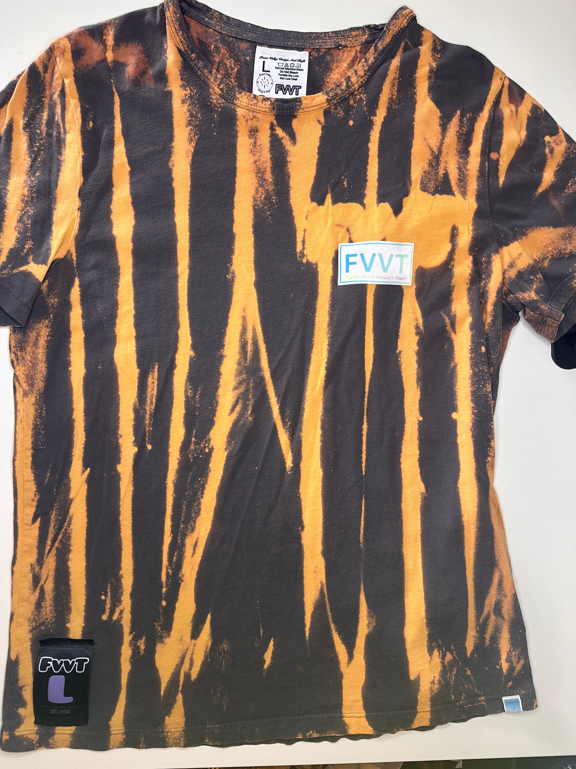 FVVT 1 of 1 Gray Logo shirt Men’s Large