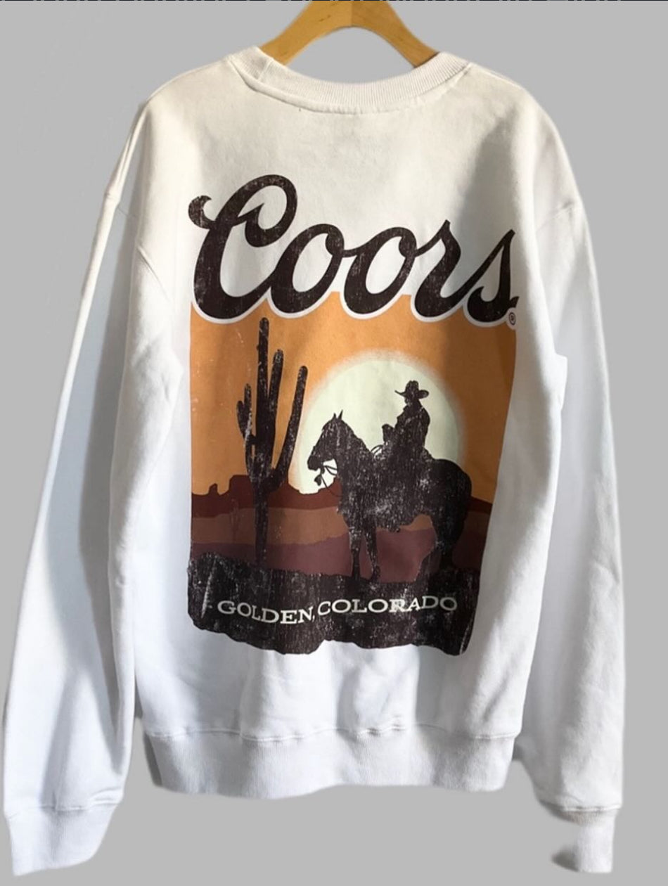 Coors Golden Colorado Crew Neck men’s Med/Large