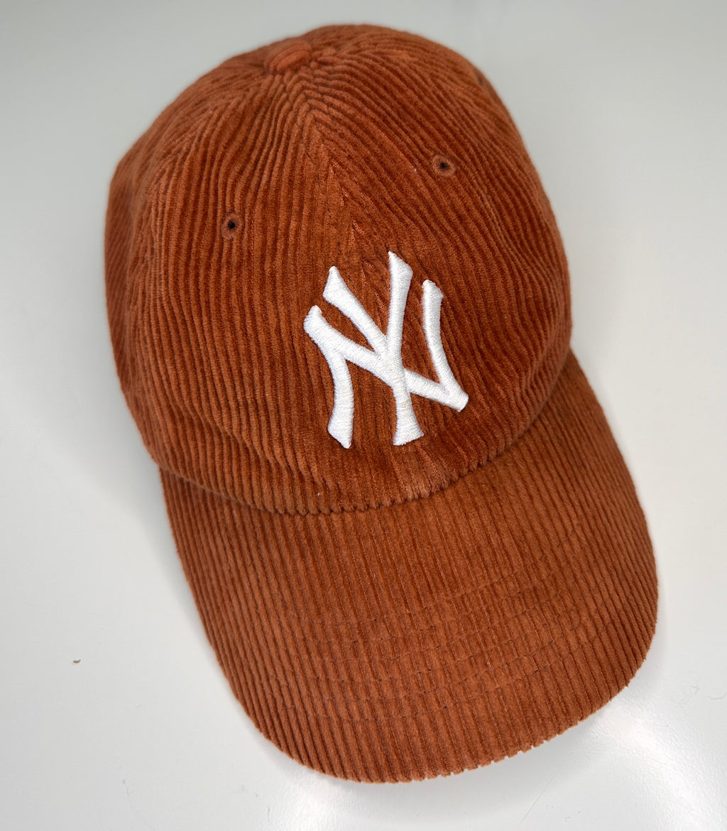 New York Yankees corduroy hat