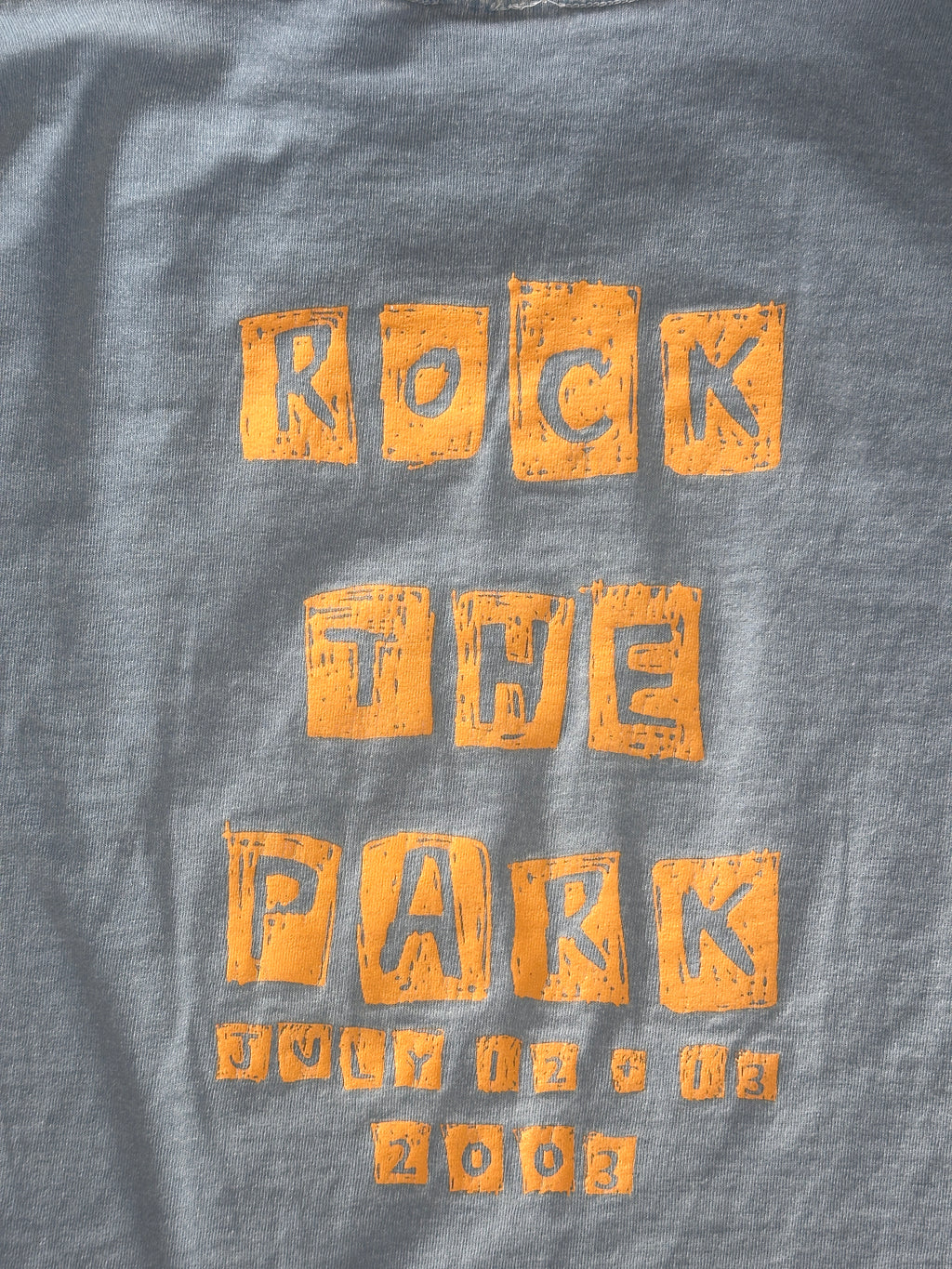Vintage, 03 Rock the Park tee, medium