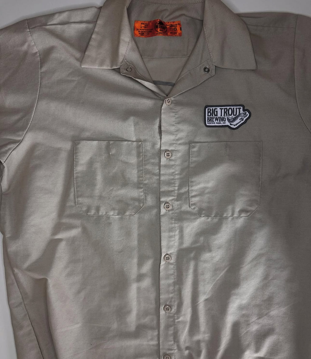 Big Trout Brewery Workman shirt, large