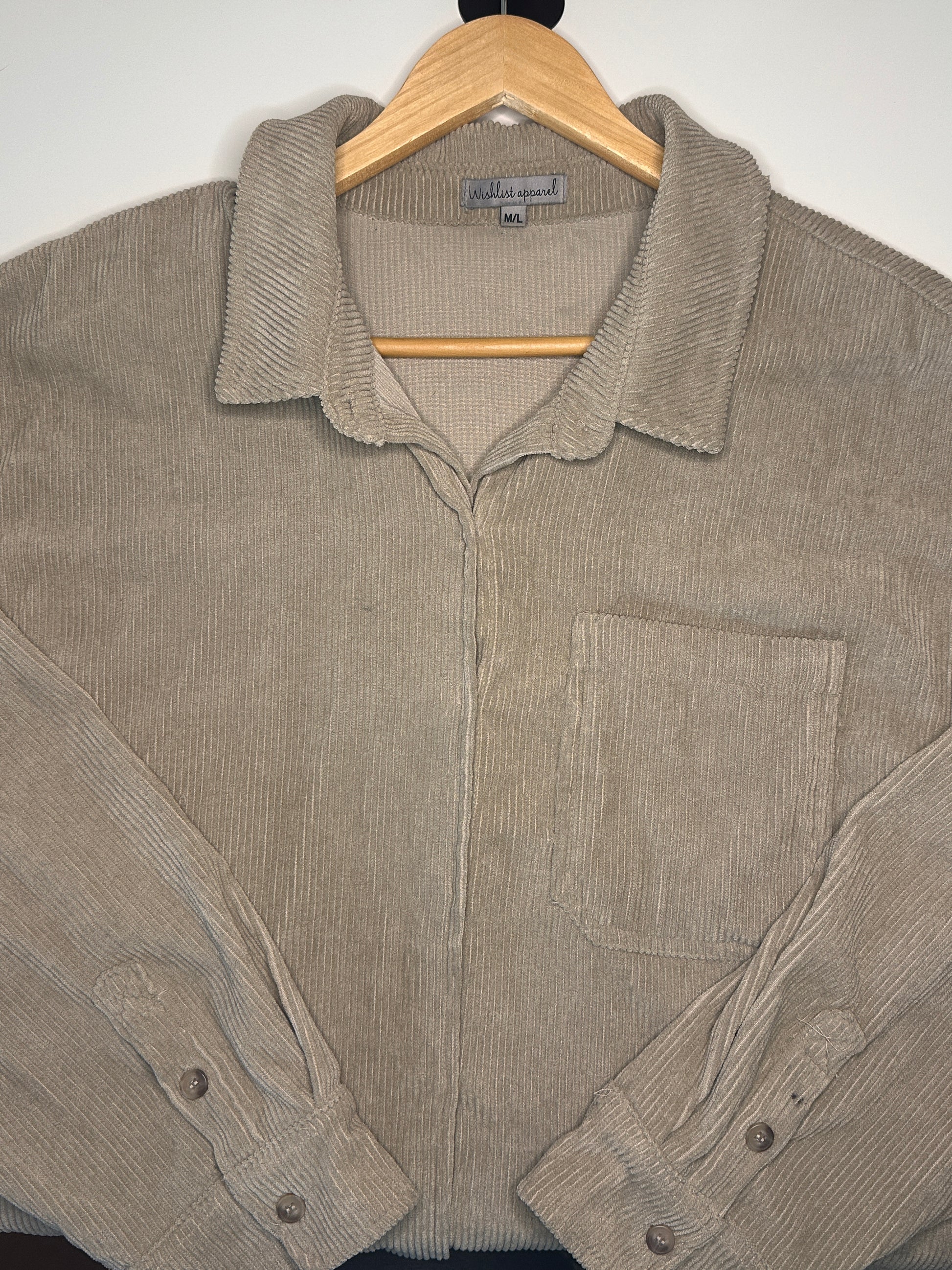 Wishlist Apparel  Corduroy